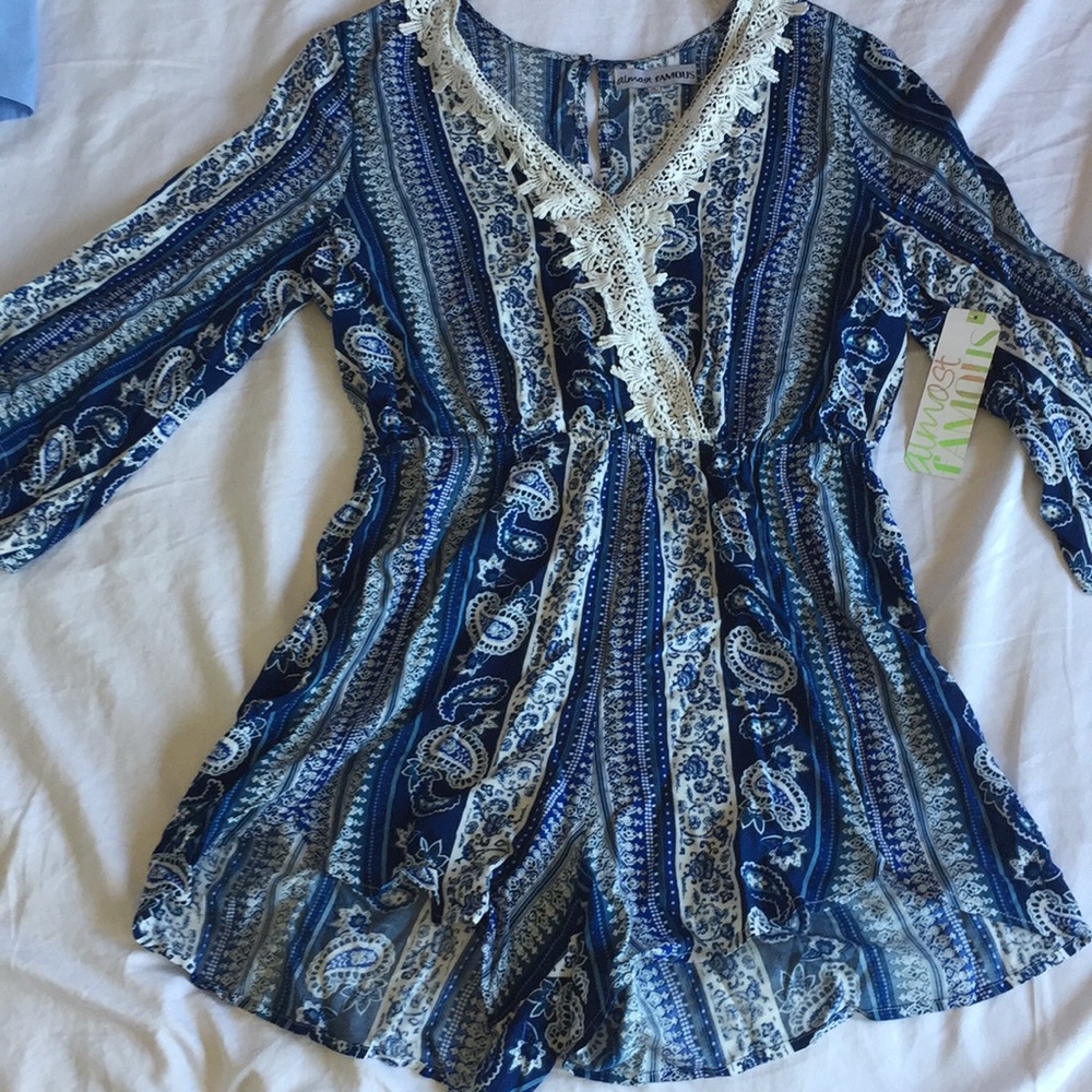Paisley Romper